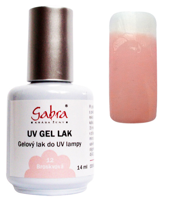 UV gel lak GABRA 12 broskvová 14 ml | NEHTOVÁ MODELÁŽ - Gel laky UV gel lak GABRA 12 broskvová 14 ml | NEHTOVÁ MODELÁŽ - Gel laky